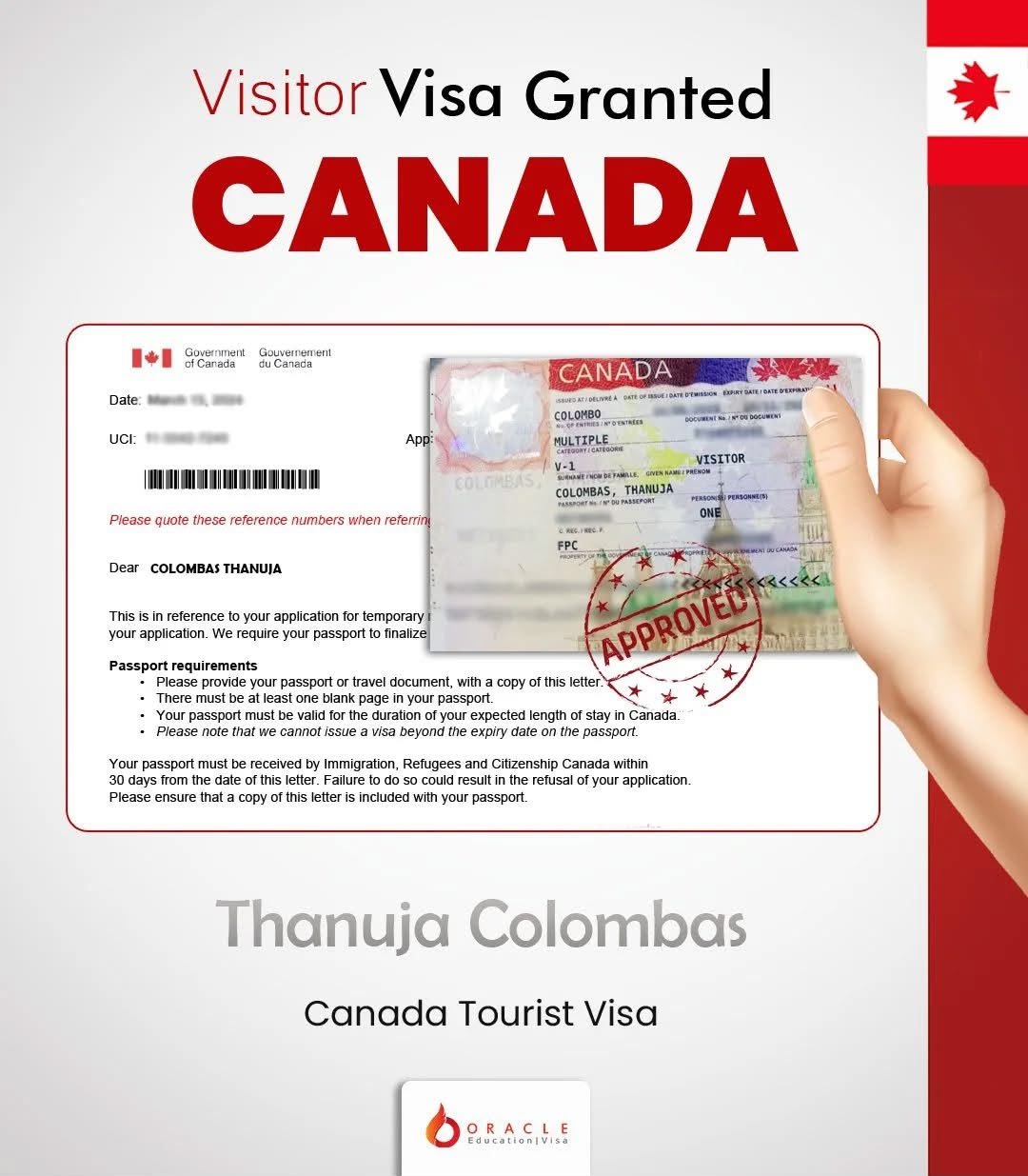 Visitor Visa Approved